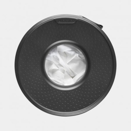 Brabantia 304866 poubelle 35 L Rond Acier Blanc