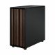 Fractal Design FD-C-NOR1X-01 unité centrale Midi Tower Noir, Charbon de bois