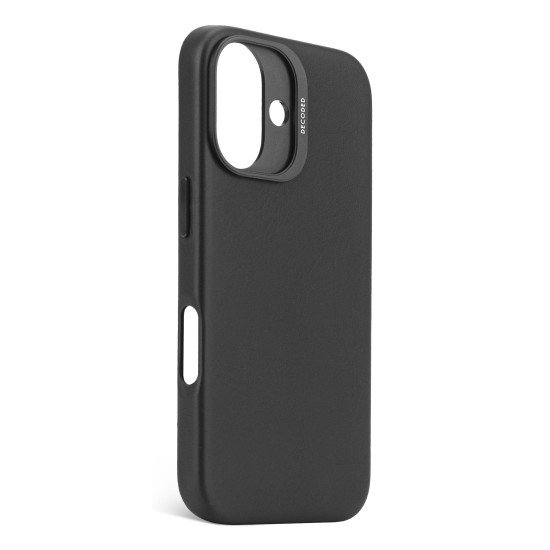 Decoded Leather Case coque de protection pour téléphones portables 15,5 cm (6.1") Housse Noir