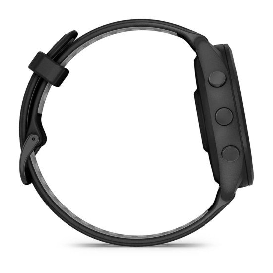 Garmin Forerunner 265 3,3 cm (1.3") AMOLED 46 mm Numérique 416 x 416 pixels Écran tactile Noir Wifi GPS (satellite)