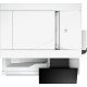 HP Color LaserJet Enterprise Flow Imprimante MFP 5800zf, Impression, copie, scan, fax, Chargeur automatique de documents; Bacs haute capacité en option; Écran tactile; Cartouche TerraJet