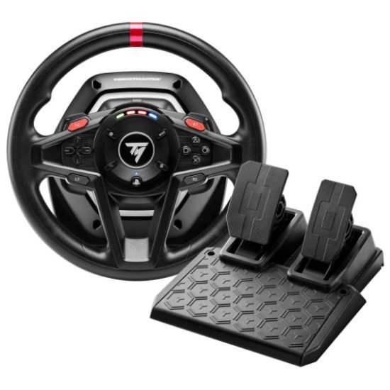 Thrustmaster T128-P Noir USB Volant + pédales Analogique PC, PlayStation 4, PlayStation 5