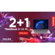 Lenovo Bundle Promo: Buy 2 get 1 for free. ThinkBook 16 G8 IRL (3 units) Intel® Core™ i5 i5-13420H Ordinateur portable 40,6 cm (16") WUXGA 16 Go DDR5-SDRAM 512 Go SSD Wi-Fi 6E (802.11ax) Windows 11 Pro Belge Gris Lenovo Bundle Promo: Buy 2 get 1 for free. ThinkBook 16 G8 IRL (3 units) Intel® Core™ i5 i5-13420H Ordinateur portable 40,6 cm (16") WUXGA 16 Go DDR5-SDRAM 512 Go SSD Wi-Fi 6E (802.11ax) Windows 11 Pro Belge Gris
