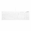 CHERRY AK-C8112 clavier Médical USB QWERTZ Allemand Blanc CHERRY AK-C8112 clavier Médical USB QWERTZ Allemand Blanc