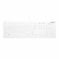 CHERRY AK-C8112 clavier Médical USB QWERTZ Allemand Blanc