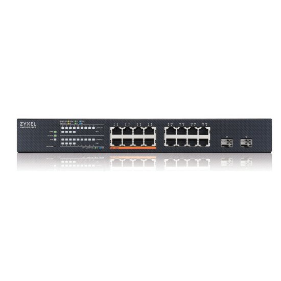 Zyxel XMG1915-18EP Géré L2 2.5G Ethernet (100/1000/2500) Connexion Ethernet POE