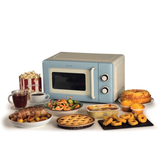 Ariete Vintage Line 3960/05 Bleu Micro-onde simple Comptoir 20 L 800 W Ariete Vintage Line 3960/05 Bleu Micro-onde simple Comptoir 20 L 800 W