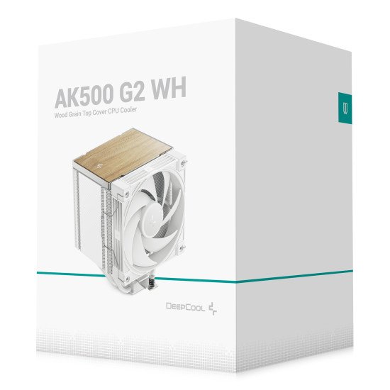 DeepCool AK500 G2 WH Processeur Refroidisseur d'air 12 cm Blanc 1 pièce(s)
