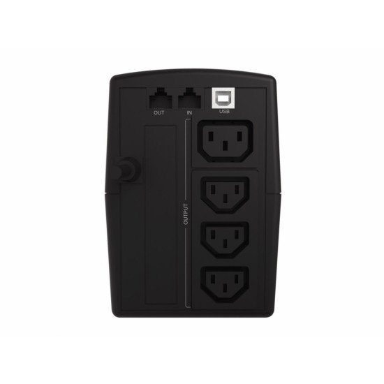 Conceptronic ZEUS07E UPS Interactivité de ligne 1 kVA 600 W 4 sortie(s) CA