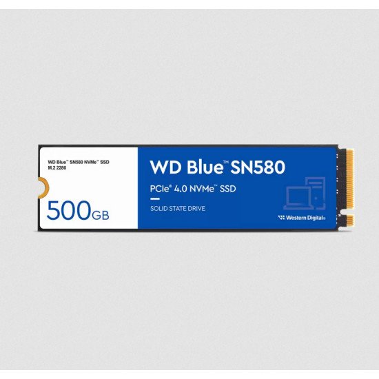 Western Digital Blue SN580 M.2 500 Go PCI Express 4.0 TLC NVMe