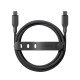 PanzerGlass empower by ® Racing 60W USB-C to USB-C Cable | USB 2.0 | 2M | Space Black câble USB Noir