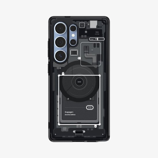 Spigen Ultra Hybrid Zero One (MagFit) coque de protection pour téléphones portables 17,5 cm (6.9") Housse Noir Spigen Ultra Hybrid Zero One (MagFit) coque de protection pour téléphones portables 17,5 cm (6.9") Housse Noir