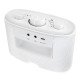 Albrecht Klaro Enceinte portable stéréo Blanc 4 W