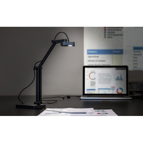 IPEVO V4K PRO 120 caméra de documents Noir