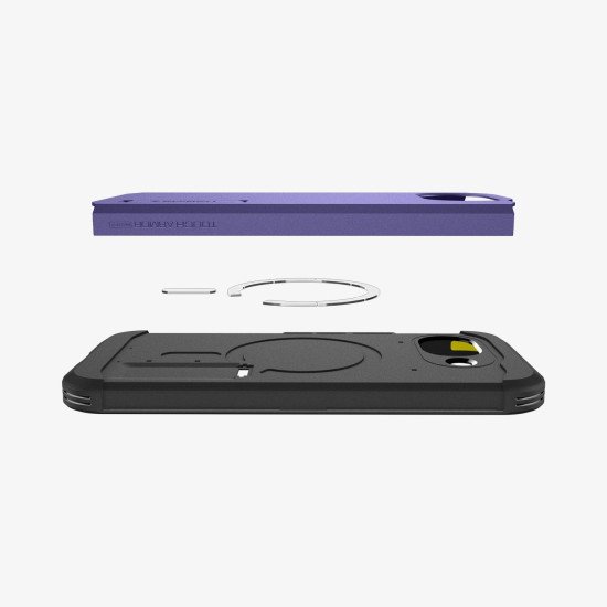 Spigen Tough Armor (Mag Fit) coque de protection pour téléphones portables 16 cm (6.3") Housse Violet