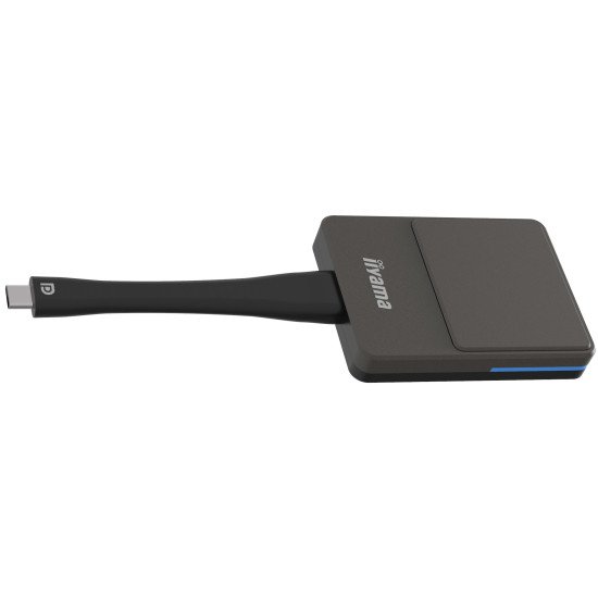 iiyama WP D002C connecteur de télévision intelligent USB 4K Ultra HD Noir, Argent