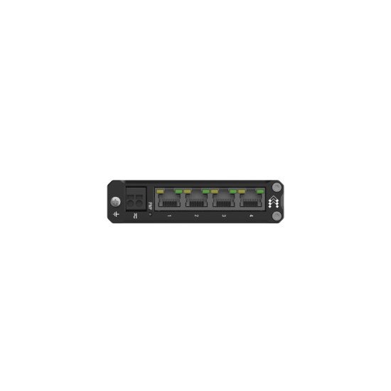 Teltonika TSW304 commutateur réseau Gigabit Ethernet (10/100/1000) Connexion Ethernet POE Noir