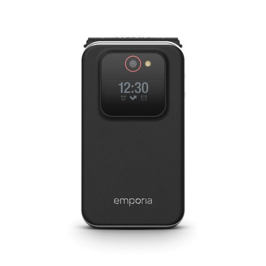 Emporia JOY 7,11 cm (2.8") 113 g Noir Téléphone d'entrée de gamme