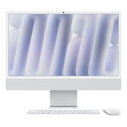 Apple iMac Apple M M4 59,7 cm (23.5") 4480 x 2520 pixels PC All-in-One 24 Go 1 To SSD macOS Sequoia Wi-Fi 6E (802.11ax) Argent