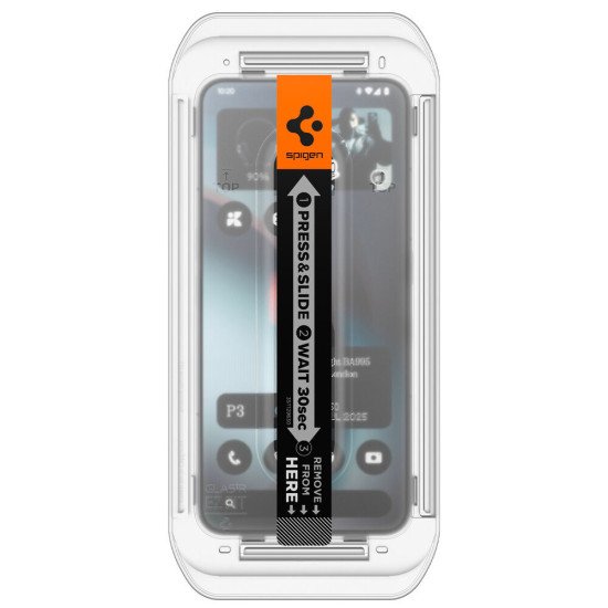 Spigen GLAS.tR EZ Fit Protection d'écran transparent Nothing 2 pièce(s) Spigen GLAS.tR EZ Fit Protection d'écran transparent Nothing 2 pièce(s)