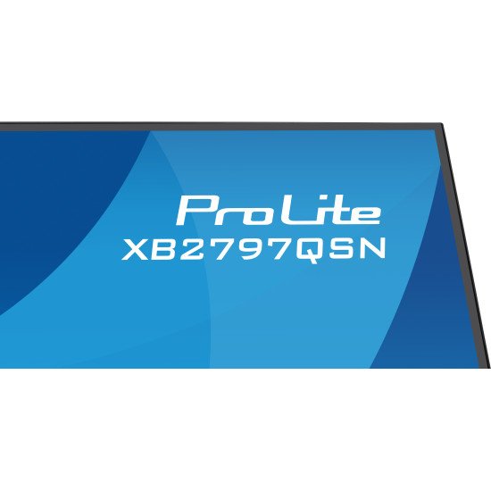 iiyama ProLite XB2797QSN-B1 écran PC 68,6 cm (27") 2560 x 1440 pixels Quad HD LCD Noir