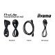 iiyama T6529AS-B1AG Écran d'affichage dynamique Écran plat interactif 163,8 cm (64.5") LED Wifi 500 cd/m² 4K Ultra HD Noir Écran tactile Intégré dans le processeur Android 24/7 iiyama T6529AS-B1AG Écran d'affichage dynamique Écran plat interactif 163,8 cm (64.5") LED Wifi 500 cd/m² 4K Ultra HD Noir Écran tactile Intégré dans le processeur Android 24/7