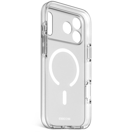 Decoded D26IPO17PMBCT2FE coque de protection pour téléphones portables 17,5 cm (6.9") Housse Transparent, Blanc