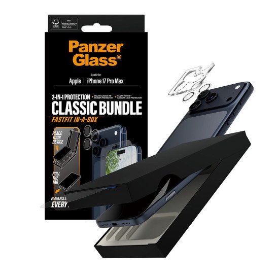 PanzerGlass PG28937 écran et protection arrière de téléphones portables Protection d'écran transparent Apple