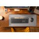 Logitech Signature Slim Solar+ K980 clavier Universel RF sans fil + Bluetooth QWERTY Italien Graphite