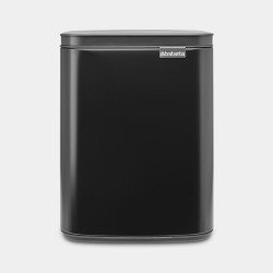 Brabantia Bo Waste Bin 7 L Rectangulaire Acier Noir Brabantia Bo Waste Bin 7 L Rectangulaire Acier Noir