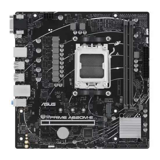 ASUS PRIME A620M-E-CSM AMD A620 Emplacement AM5 micro ATX ASUS PRIME A620M-E-CSM AMD A620 Emplacement AM5 micro ATX