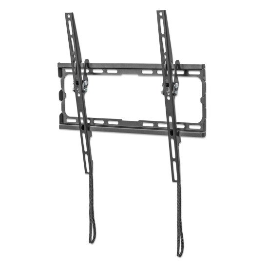 Manhattan Support mural pour TV/moniteurs (inclinable), écrans 32" à 55", Compatibilité VESA : de 200x200 à 400x400 mm (vérifiez les dimensions des quatre trous de fixation à l'arrière), charge max. 35 kg, noir