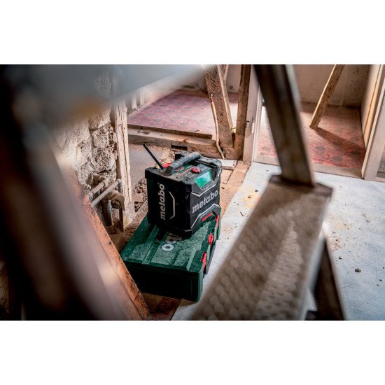 Metabo RC 12-18 Chantier Analogique et numérique Noir, Vert, Rouge Metabo RC 12-18 Chantier Analogique et numérique Noir, Vert, Rouge