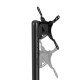 Manhattan Chariot pour TV/moniteurs, écrans 13"–42", Compatibilité VESA : de 75x75 à 200x200 mm (vérifiez les dimensions des quatre trous de fixation à l'arrière), charge max. 20 kg, 6 hauteurs, support