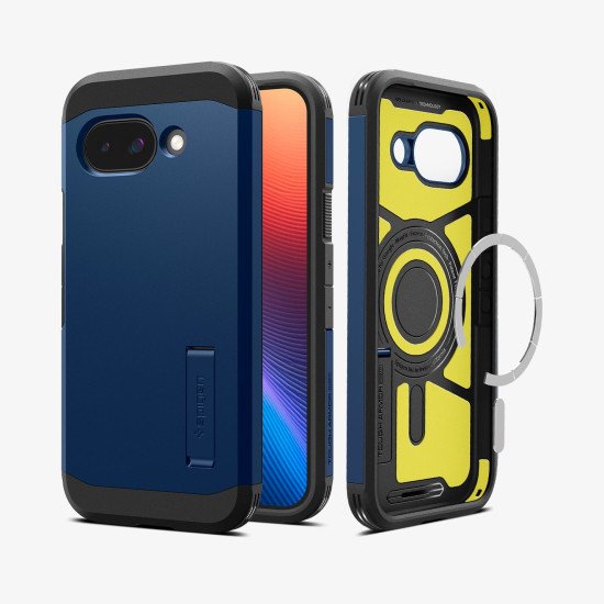 Spigen Tough Armor AI (MagFit) coque de protection pour téléphones portables 16 cm (6.3") Housse Marine Spigen Tough Armor AI (MagFit) coque de protection pour téléphones portables 16 cm (6.3") Housse Marine