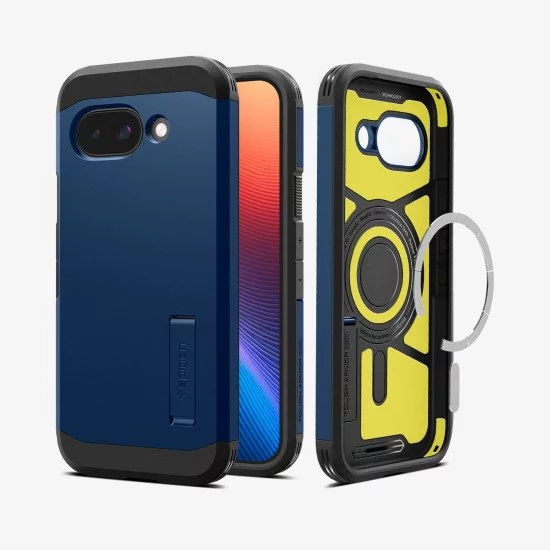 Spigen Tough Armor AI (MagFit) coque de protection pour téléphones portables 16 cm (6.3") Housse Marine Spigen Tough Armor AI (MagFit) coque de protection pour téléphones portables 16 cm (6.3") Housse Marine