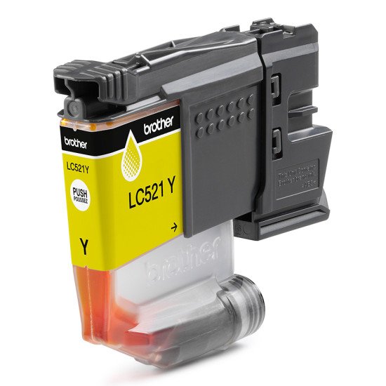 Brother LC521Y Cartouche d'encre originale - Jaune