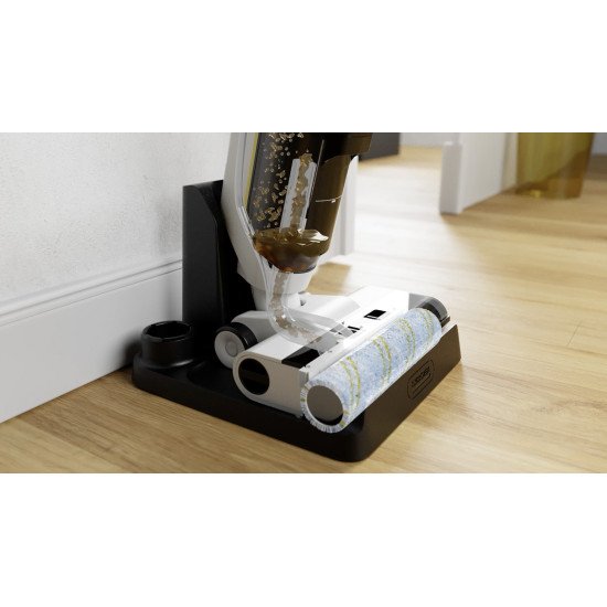 Kärcher FCV 3 vloerreiniger Aspirateur-balai 2 en 1 Batterie Sec&humide HEPA Sans sac 160 W Blanc
