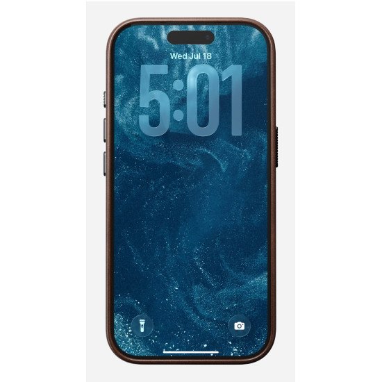 Nomad Traditional Leather Case coque de protection pour téléphones portables 16 cm (6.3") Housse Marron