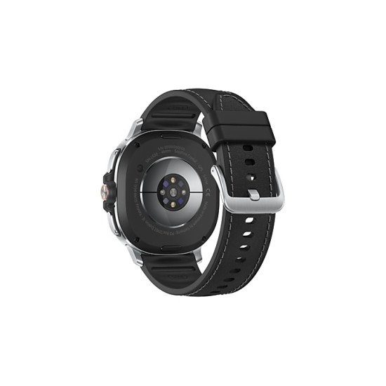 Samsung Galaxy Watch 8 Classic 3,3 cm (1.3") AMOLED 46 mm Numérique 438 x 438 pixels Écran tactile Argent Wifi GPS (satellite)