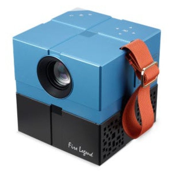 Acer AOPEN QH12a Projecteur à focale standard 135 ANSI lumens LED 720p (1280x720) Bleu