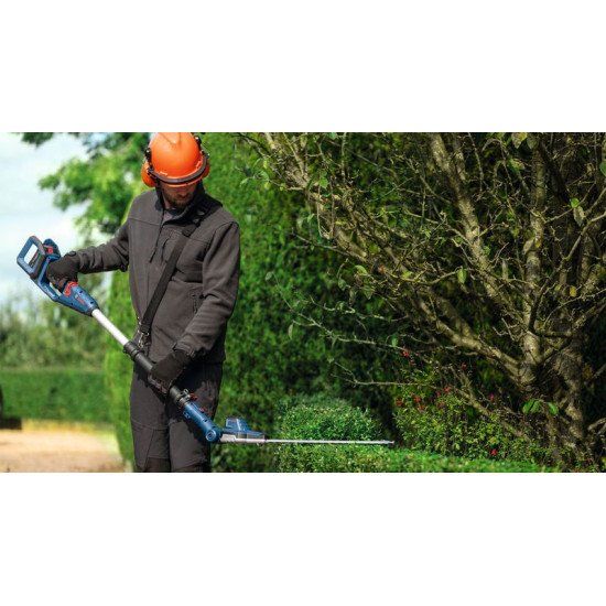 Bosch GHE 18V-50 TP Batterie Noir, Bleu, Rouge, Acier inoxydable