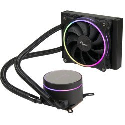 Inter-Tech LC-120 RGB Processeur Refroidisseur de liquide tout-en-un 12 cm Noir 1 pièce(s)