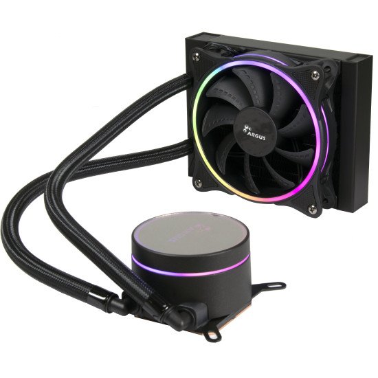 Inter-Tech LC-120 RGB Processeur Refroidisseur de liquide tout-en-un 12 cm Noir 1 pièce(s) Inter-Tech LC-120 RGB Processeur Refroidisseur de liquide tout-en-un 12 cm Noir 1 pièce(s)