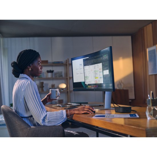 HP USB-C 100W G6 Dock Avec fil USB 3.2 Gen 2 (3.1 Gen 2) Type-C Noir