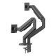 Digitus Support d'écran double, 2x 45", 2x 20 kg