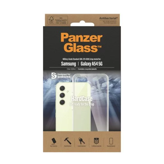 PanzerGlass Samsung Galaxy A54 5G HardCase - (445) coque de protection pour téléphones portables Housse Transparent PanzerGlass Samsung Galaxy A54 5G HardCase - (445) coque de protection pour téléphones portables Housse Transparent