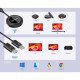 Manhattan Kit de présentation sans fil HDMI 1080p, ensemble de 2 pièces avec récepteur HDMI et émetteur HDMI type dongle, pour diffusion vidéo sans fil depuis un ordinateur portable, une tablette ou un smartphone vers un téléviseur ou un projecteur HDMI, 