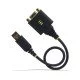 StarTech.com Câble USB vers Null Modem Série de 30cm, COM Retention, FTDI, Câble Adaptateur USB-A vers DB9 RS232, Vis/Écrous DB9 Interchangeables, Windows/macOS/Linux StarTech.com Câble USB vers Null Modem Série de 30cm, COM Retention, FTDI, Câble Adaptateur USB-A vers DB9 RS232, Vis/Écrous DB9 Interchangeables, Windows/macOS/Linux