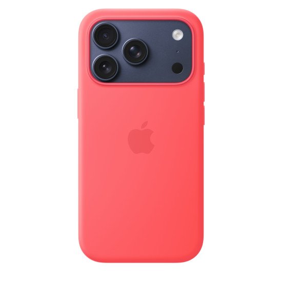 Apple Coque en silicone avec MagSafe pour iPhone 17 Pro - Rose goyave